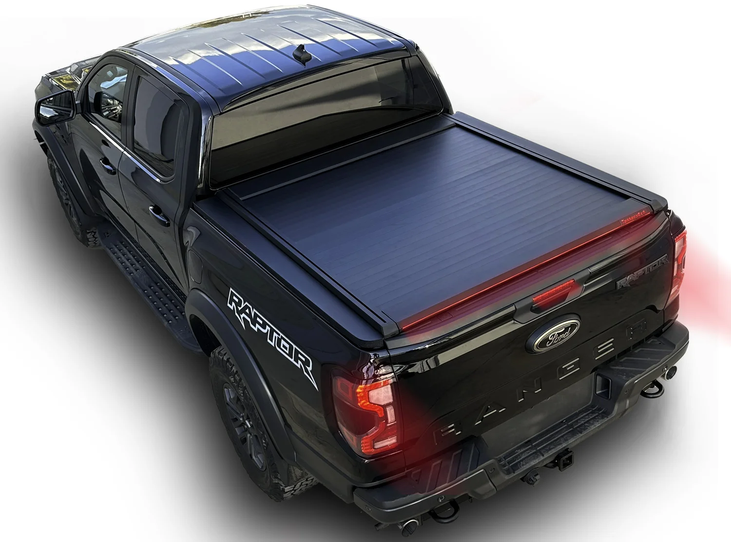 Laderaumabdeckung Tessera SE+ Ford Ranger (P703) 2023+ PHEV 002 Laderaumabdeckung Rollverdeck Tessera SE+ manuell für Ford Ranger (P703) PHEV 2023+ D/C TESS 16062 SE+ black matt