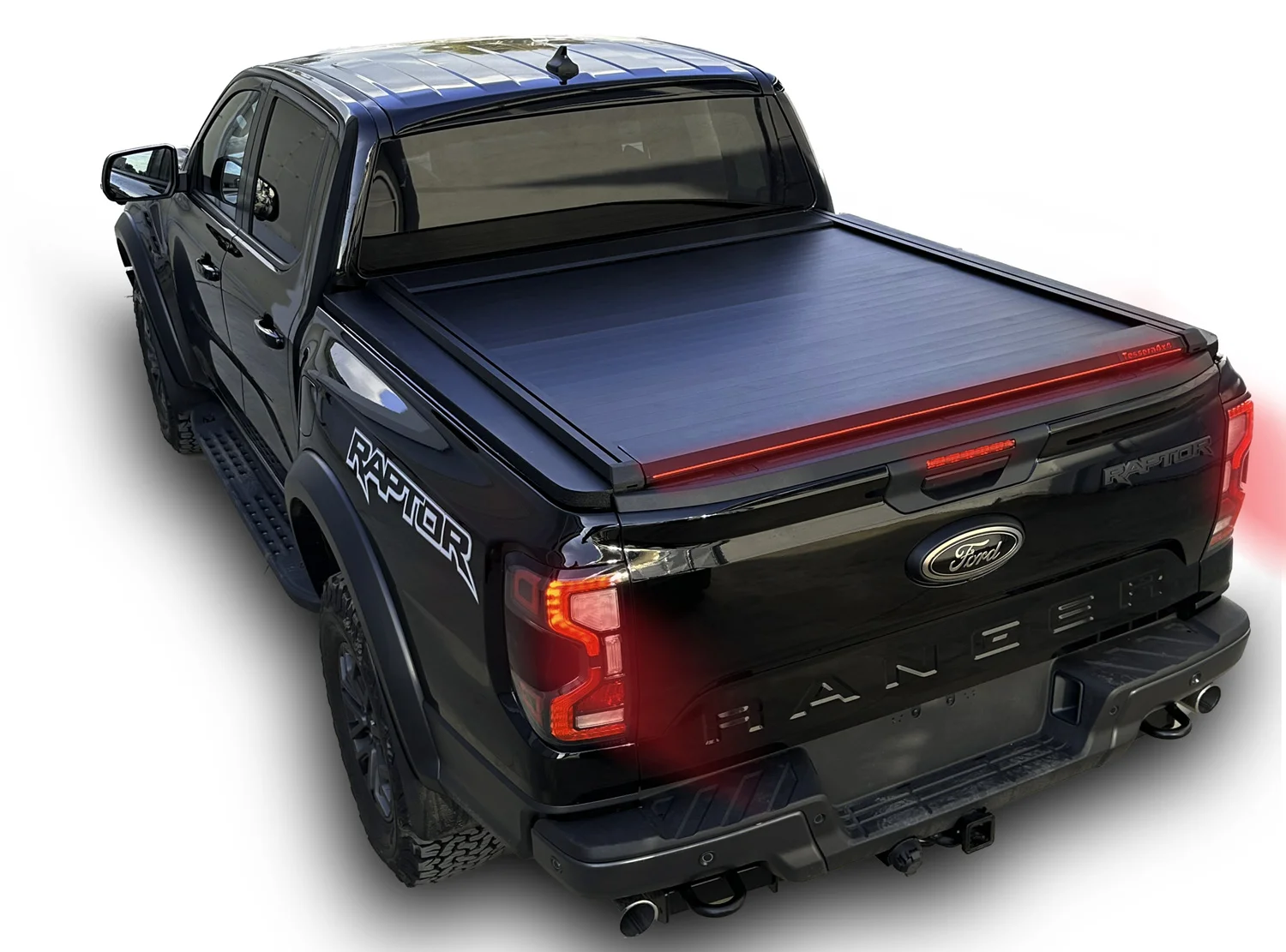 Laderaumabdeckung Tessera SE+ Ford Ranger (P703) 2023+ PHEV 003 Laderaumabdeckung Rollverdeck Tessera SE+ manuell für Ford Ranger (P703) PHEV 2023+ D/C TESS 16062 SE+ black matt