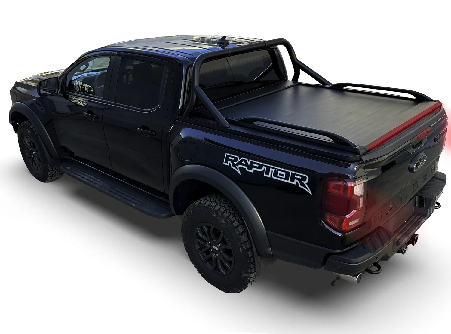Laderaumabdeckung Tessera SE+ Ford Ranger (P703) 2023+ PHEV 006 Laderaumabdeckung Rollverdeck Tessera SE+ manuell für Ford Ranger (P703) PHEV 2023+ D/C TESS 16062 SE+ black matt