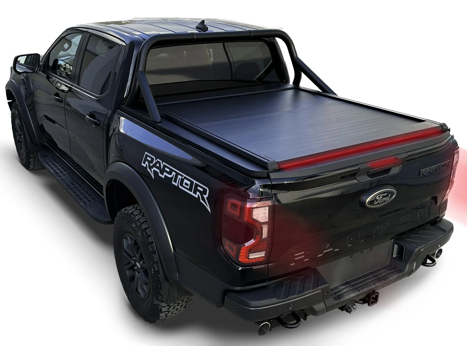 Laderaumabdeckung Tessera SE+ Ford Ranger (P703) 2023+ PHEV 007 Laderaumabdeckung Rollverdeck Tessera SE+ manuell für Ford Ranger (P703) PHEV 2023+ D/C TESS 16062 SE+ black matt