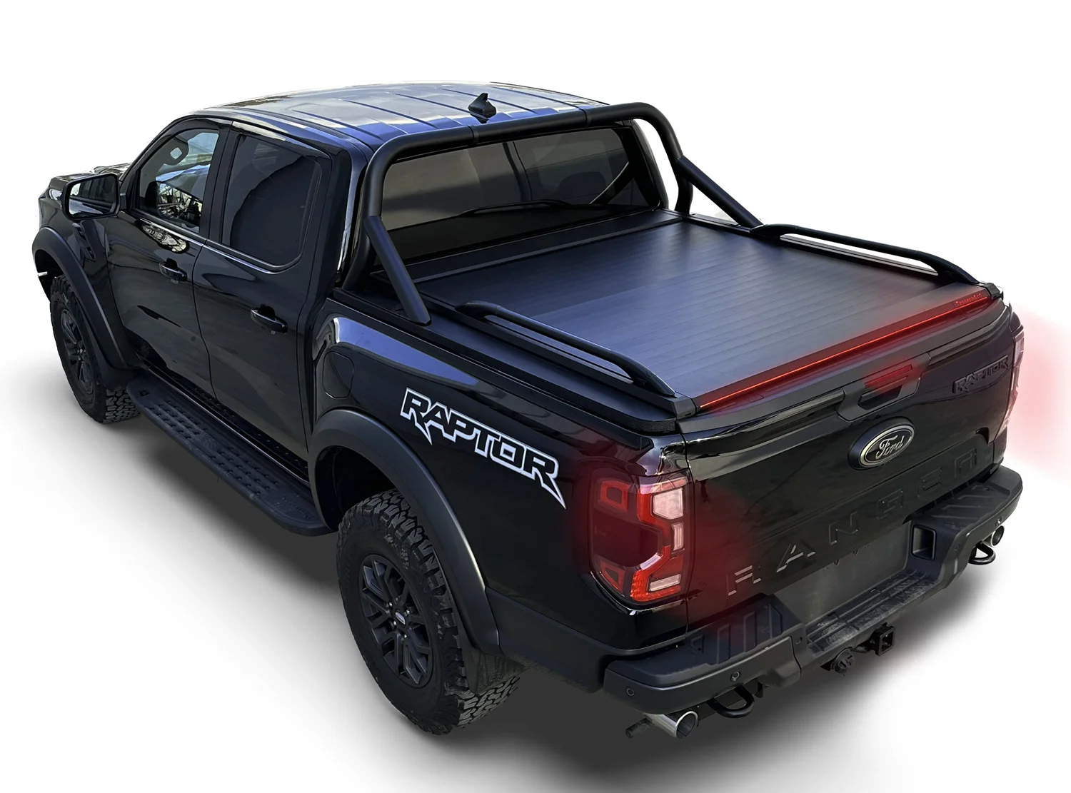 Laderaumabdeckung Tessera SE+ Ford Ranger (P703) 2023+ PHEV 010 Laderaumabdeckung Rollverdeck Tessera SE+ manuell für Ford Ranger (P703) Raptor 2023+ D/C TESS 16061 SE+ black matt