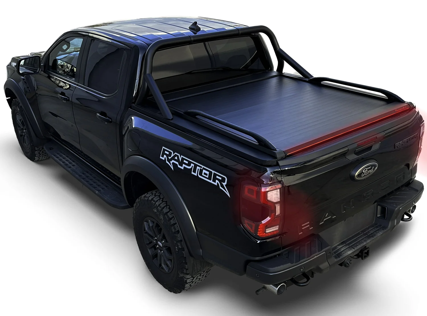 Laderaumabdeckung Tessera SE+ Ford Ranger (P703) 2023+ PHEV 012 Laderaumabdeckung Rollverdeck Tessera SE+ manuell für Ford Ranger (P703) Raptor 2023+ D/C TESS 16061 SE+ black matt