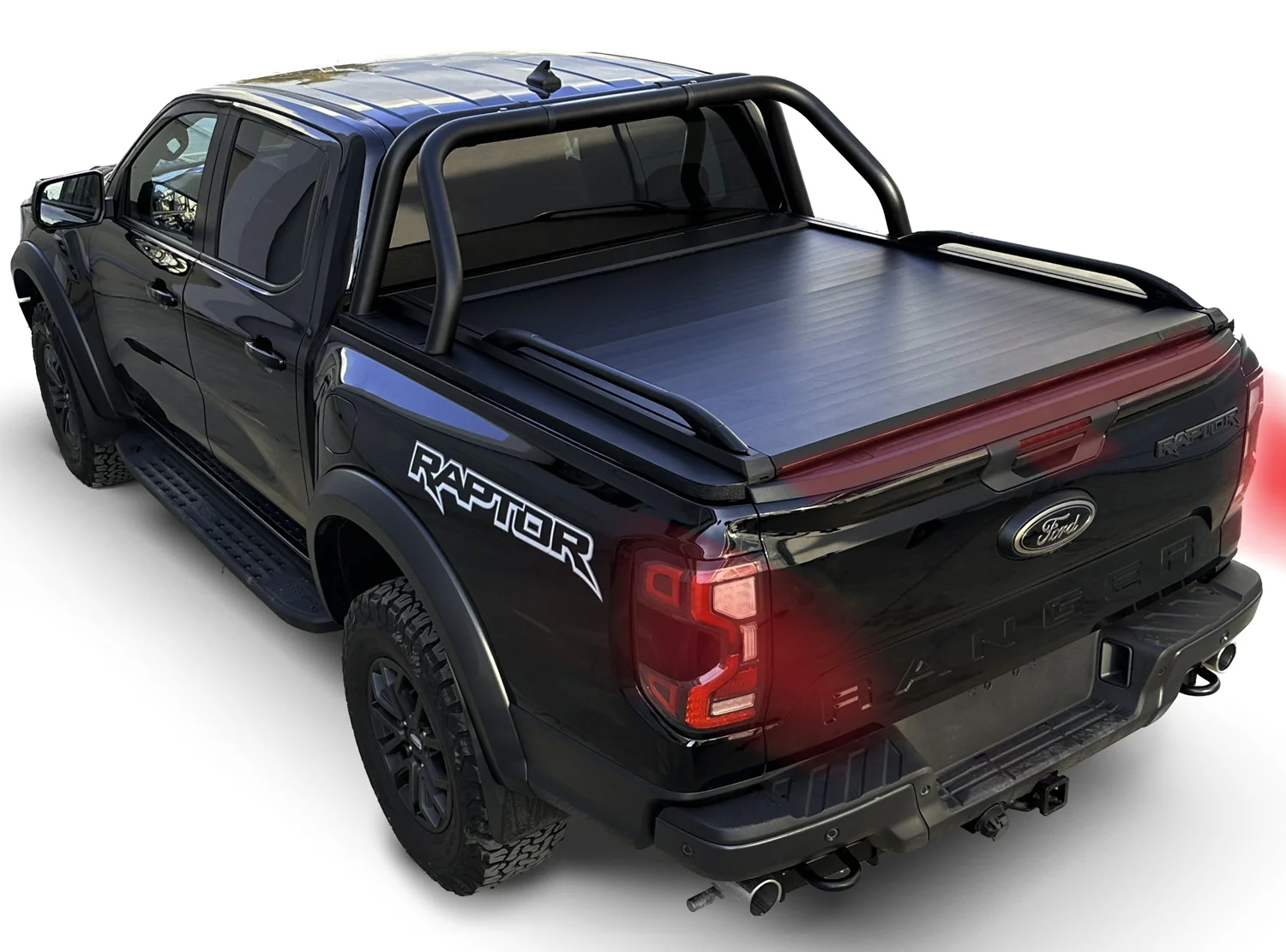 Laderaumabdeckung Tessera SE+ Ford Ranger (P703) 2023+ PHEV 015 Laderaumabdeckung Rollverdeck Tessera SE+ manuell für Ford Ranger (P703) PHEV 2023+ D/C TESS 16062 SE+ black matt