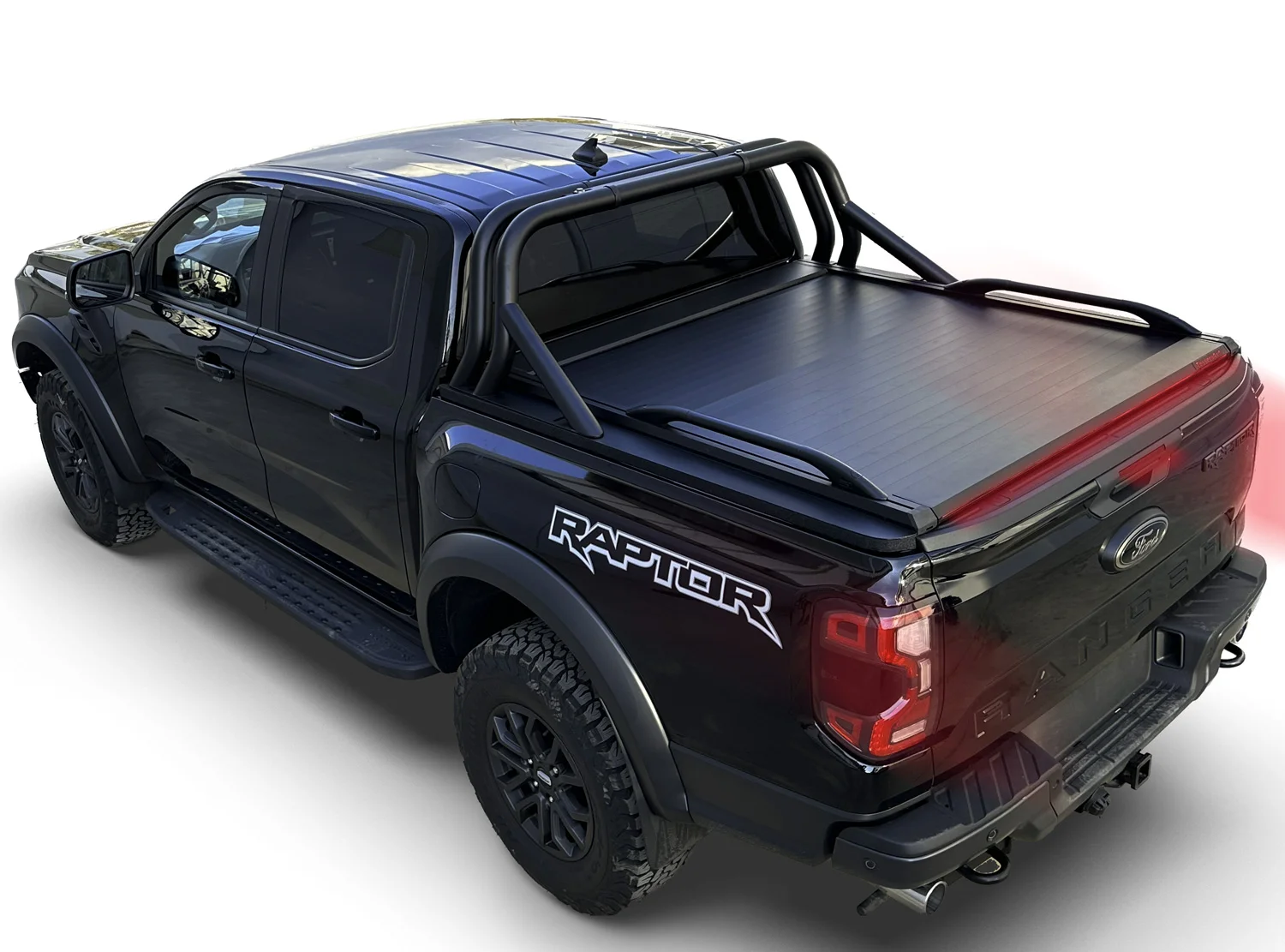 Laderaumabdeckung Tessera SE+ Ford Ranger (P703) 2023+ PHEV 018 Laderaumabdeckung Rollverdeck Tessera SE+ manuell für Ford Ranger (P703) Raptor 2023+ D/C TESS 16061 SE+ black matt