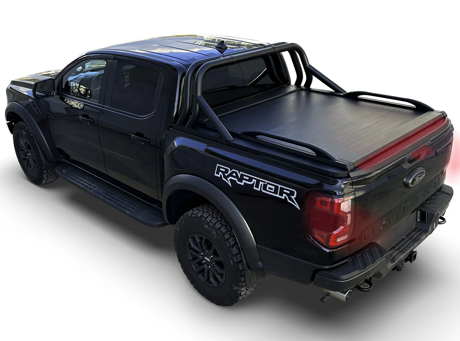 Laderaumabdeckung Tessera SE+ Ford Ranger (P703) 2023+ PHEV 019 Laderaumabdeckung Rollverdeck Tessera SE+ manuell für Ford Ranger (P703) Raptor 2023+ D/C TESS 16061 SE+ black matt