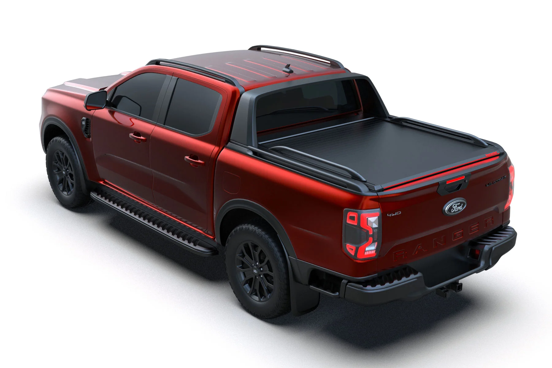 Laderaumabdeckung Tessera SE+ Ford Ranger (P703) 2023+ WILDTRAK PLATINUM RAPTOR 005 Laderaumabdeckung Rollverdeck Tessera SE+ manuell für FORD Ranger T6.2 P703 WILDTRAK / RAPTOR 2023+ TESS 16080 SE+ black matt