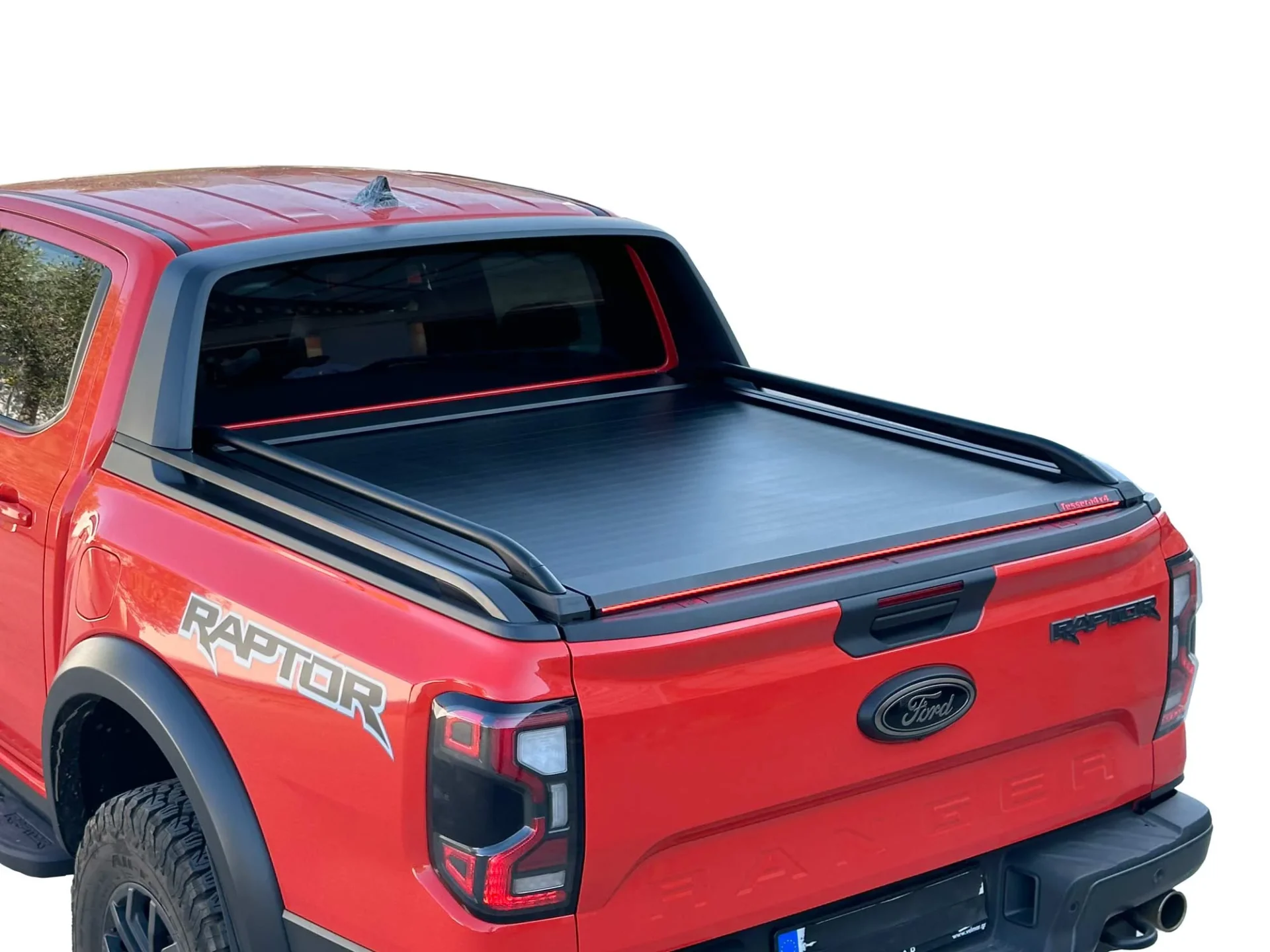Laderaumabdeckung Tessera SE+ Ford Ranger (P703) 2023+ WILDTRAK PLATINUM RAPTOR 017 Laderaumabdeckung Rollverdeck Tessera SE+ manuell für FORD Ranger T6.2 P703 WILDTRAK / RAPTOR 2023+ TESS 16080 SE+ black matt