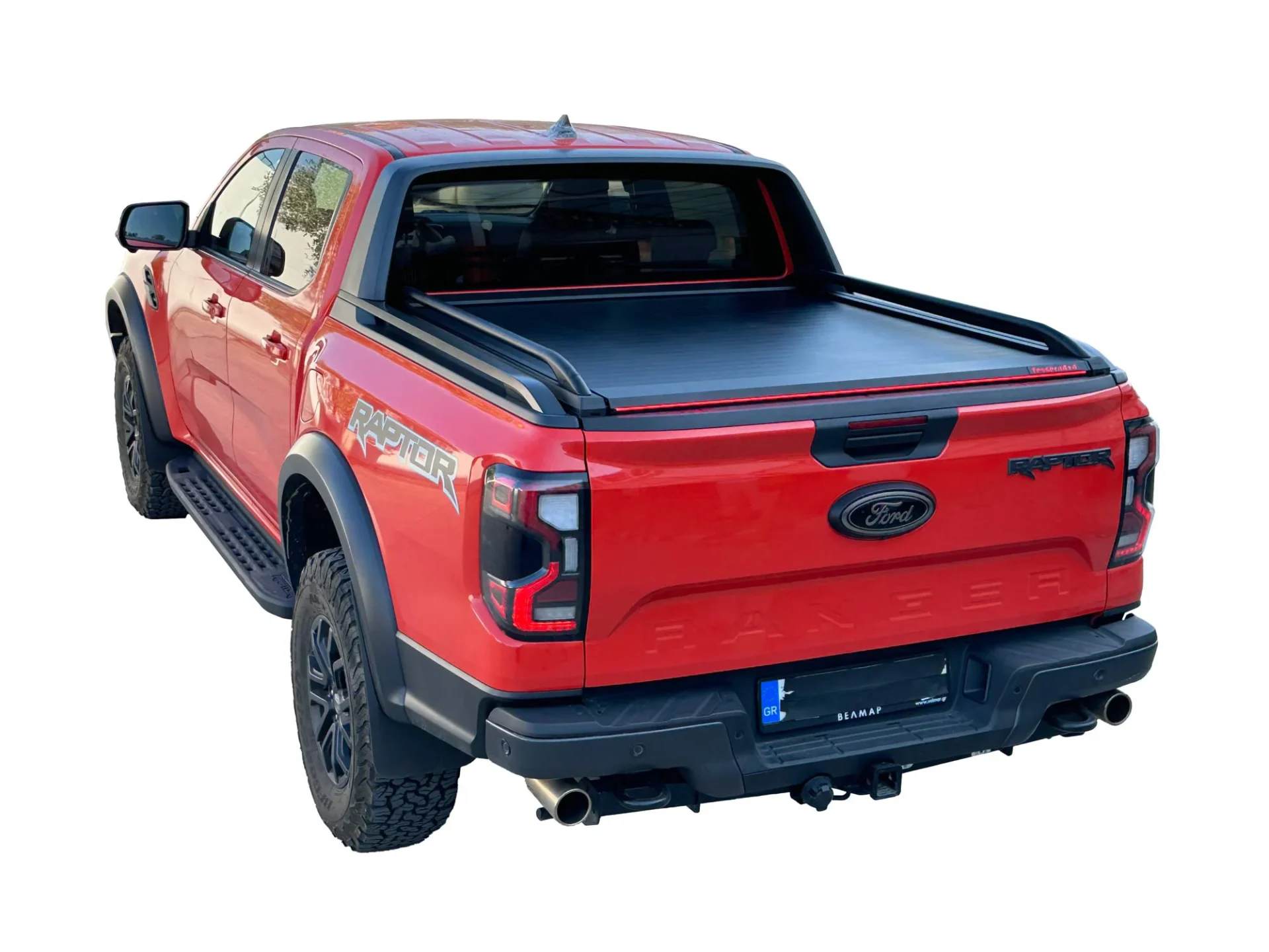 Laderaumabdeckung Tessera SE+ Ford Ranger (P703) 2023+ WILDTRAK PLATINUM RAPTOR 019 Laderaumabdeckung Rollverdeck Tessera SE+ manuell für FORD Ranger T6.2 P703 WILDTRAK / RAPTOR 2023+ TESS 16080 SE+ black matt