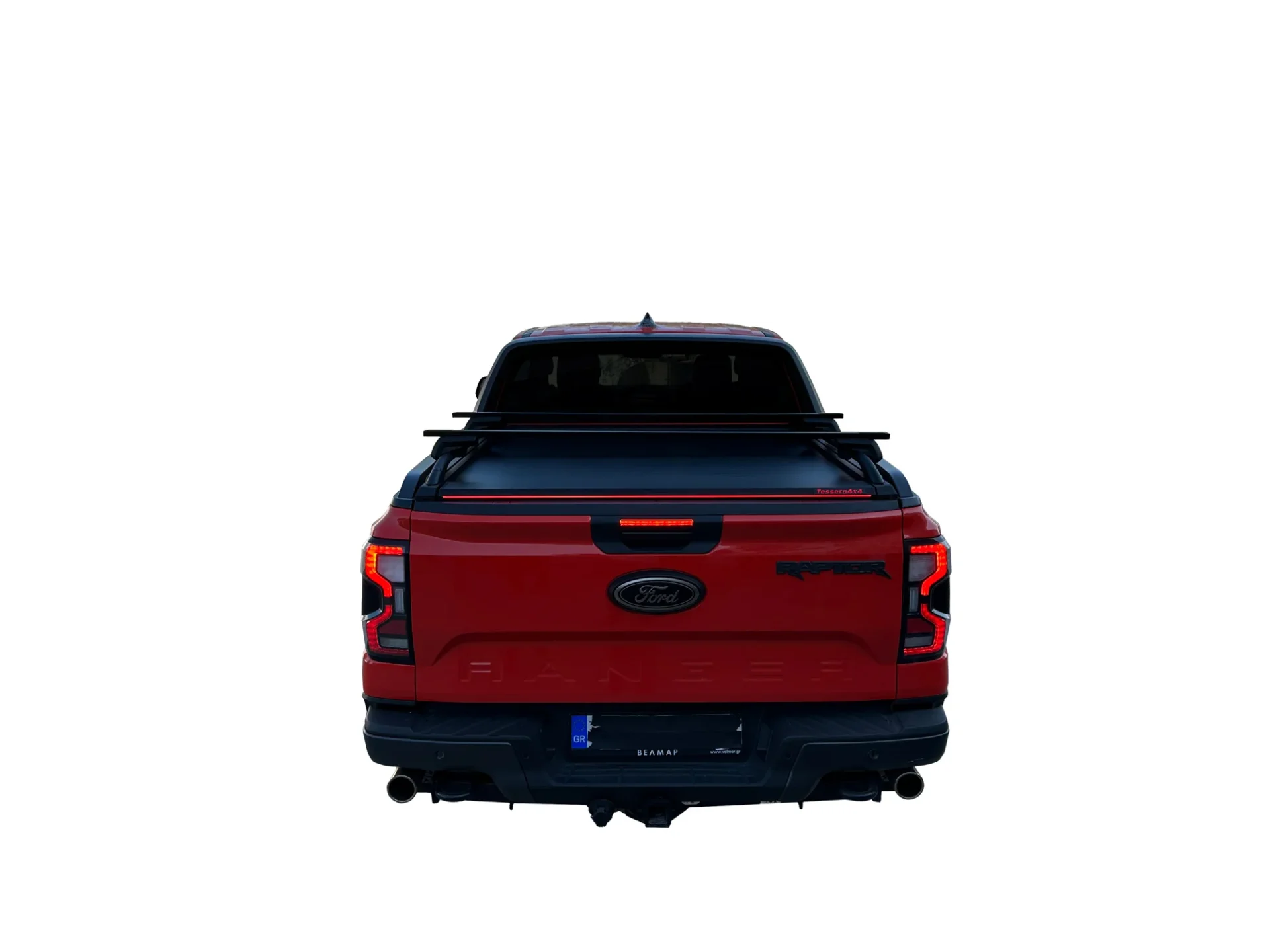 Laderaumabdeckung Tessera SE+ Ford Ranger (P703) 2023+ WILDTRAK PLATINUM RAPTOR 026 Laderaumabdeckung Rollverdeck Tessera SE+ manuell für FORD Ranger T6.2 P703 WILDTRAK / RAPTOR 2023+ TESS 16080 SE+ black matt