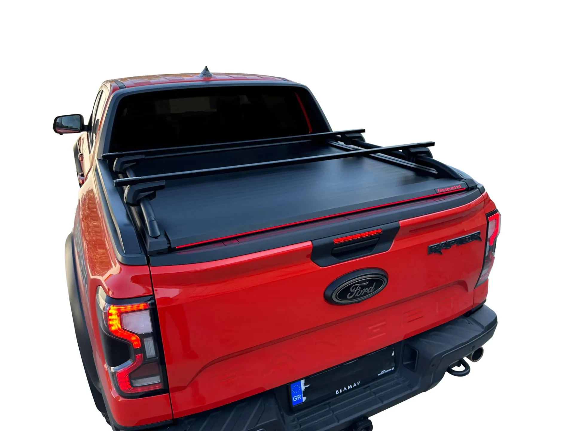 Laderaumabdeckung Tessera SE+ Ford Ranger (P703) 2023+ WILDTRAK PLATINUM RAPTOR 027 Laderaumabdeckung Rollverdeck Tessera SE+ manuell für FORD Ranger T6.2 P703 WILDTRAK / RAPTOR 2023+ TESS 16080 SE+ black matt