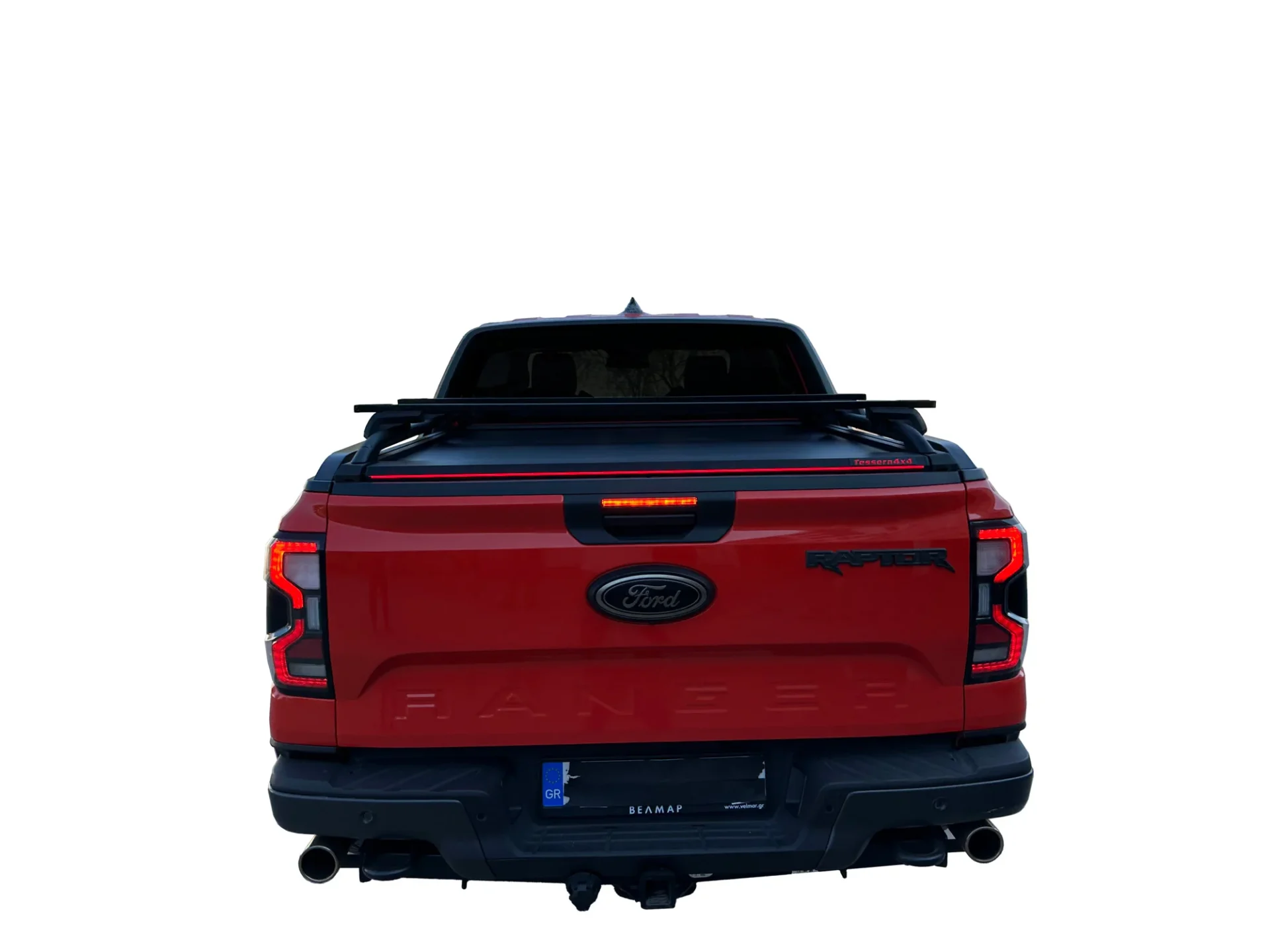 Laderaumabdeckung Tessera SE+ Ford Ranger (P703) 2023+ WILDTRAK PLATINUM RAPTOR 028 Laderaumabdeckung Rollverdeck Tessera SE+ manuell für FORD Ranger T6.2 P703 WILDTRAK / RAPTOR 2023+ TESS 16080 SE+ black matt