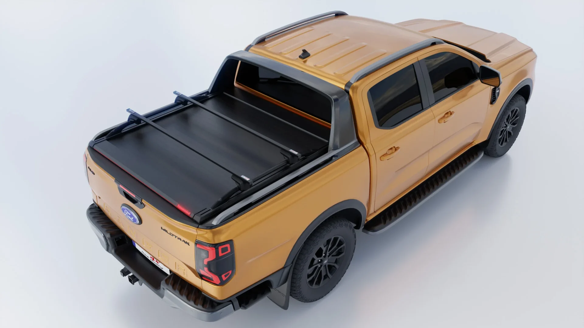 Laderaumabdeckung Tessera SE+ Ford Ranger (P703) 2023+ WILDTRAK PLATINUM RAPTOR 036 Laderaumabdeckung Rollverdeck Tessera SE+ manuell für FORD Ranger T6.2 P703 WILDTRAK / RAPTOR 2023+ TESS 16080 SE+ black matt