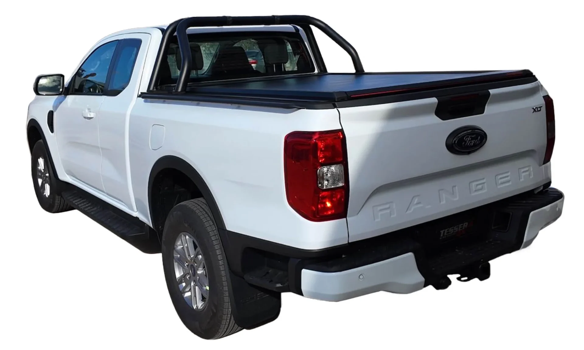 Laderaumabdeckung Rollverdeck Tessera SE+ manuell für Ford Ranger T6.2 (P703) 2023+ S/C TESS 16070 SE+ black matt