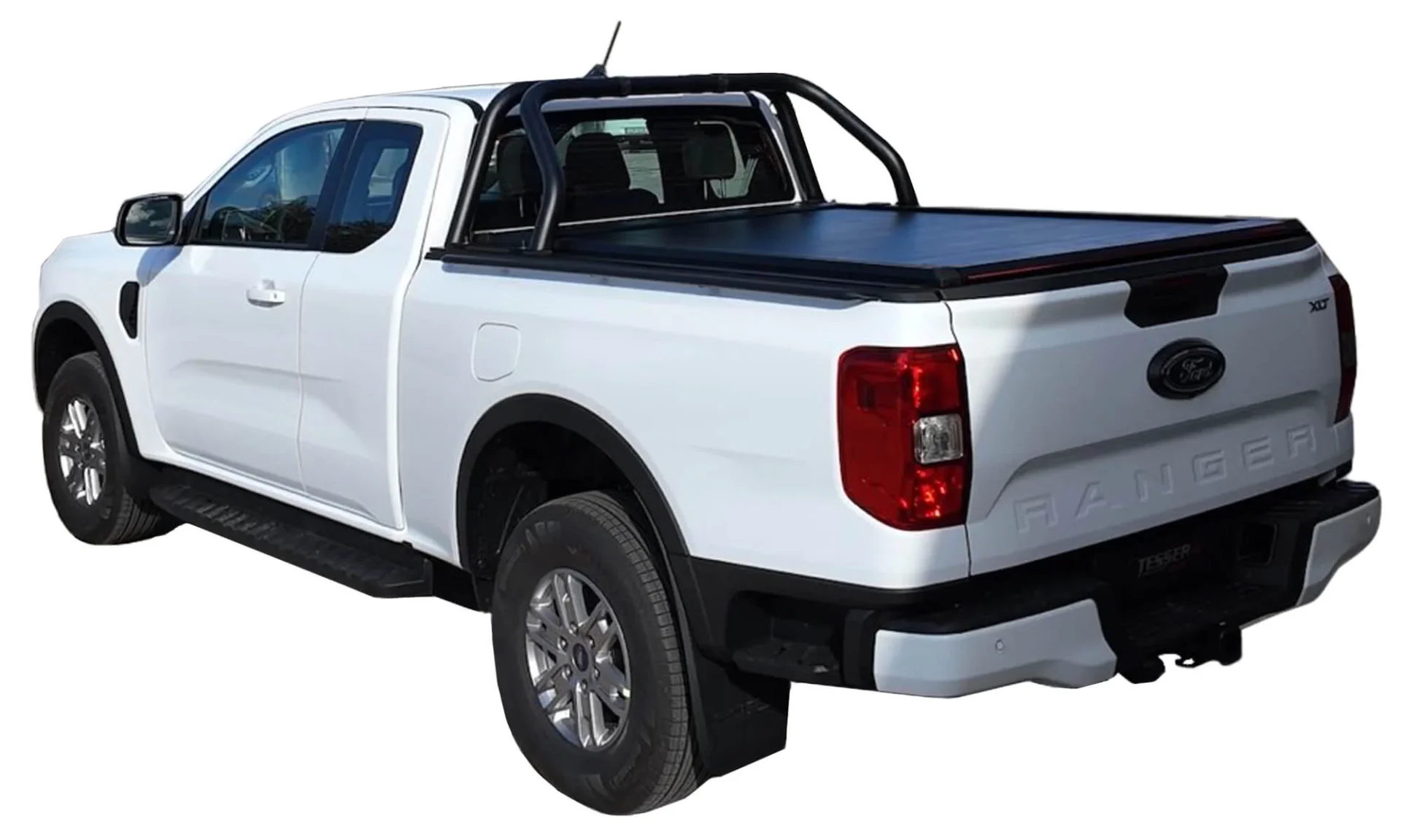 Laderaumabdeckung Rollverdeck Tessera SE+ manuell für Ford Ranger T6.2 (P703) 2023+ S/C TESS 16070 SE+ black matt