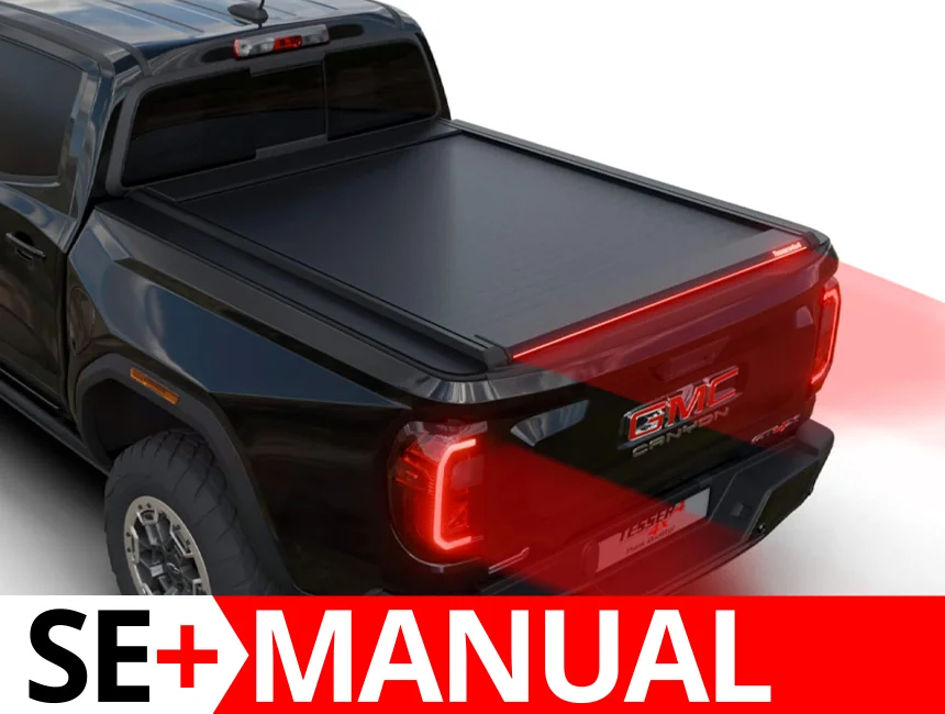 Laderaumabdeckung Tessera SE+ GMC Canyon 2023+ 001 Laderaumabdeckung Rollverdeck Tessera SE manuell für GMC Canyon 2023+ TESS 1634 SE+ black matt
