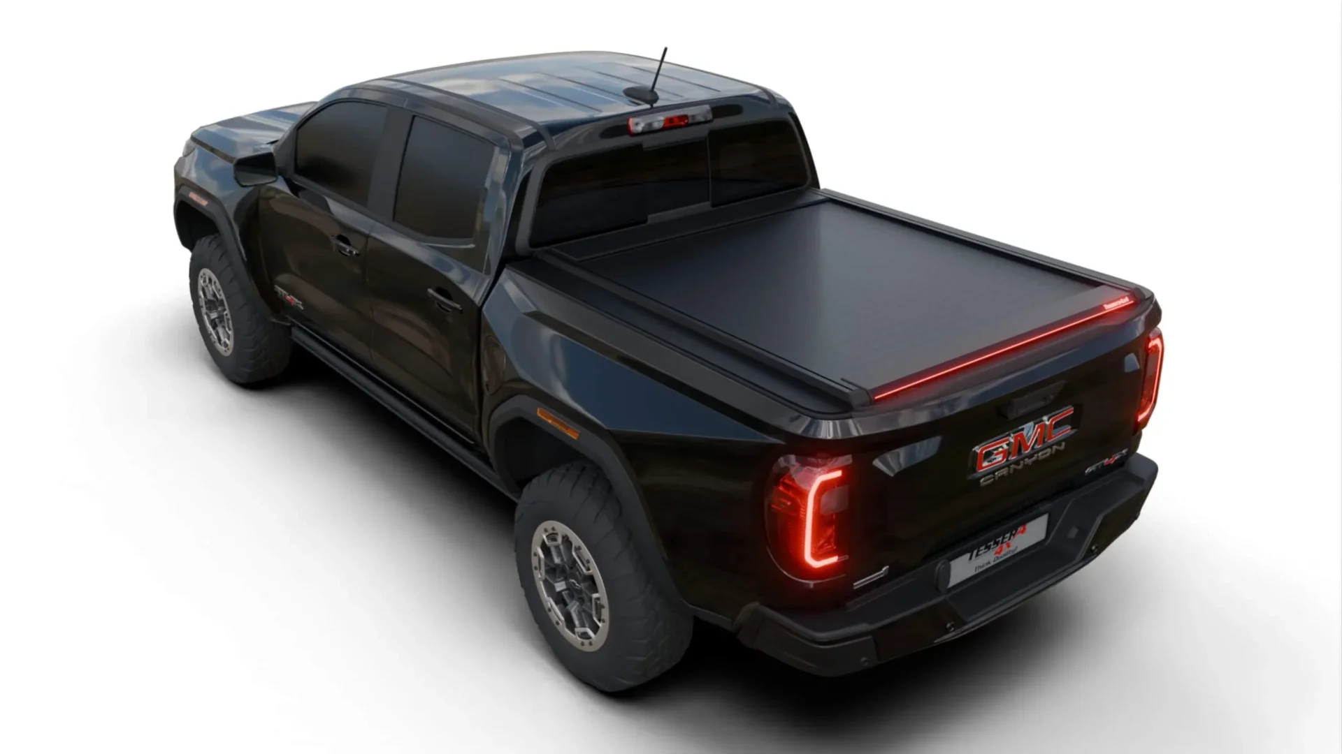 Laderaumabdeckung Tessera SE+ GMC Canyon 2023+ 002 Laderaumabdeckung Rollverdeck Tessera SE manuell für GMC Canyon 2023+ TESS 1634 SE+ black matt