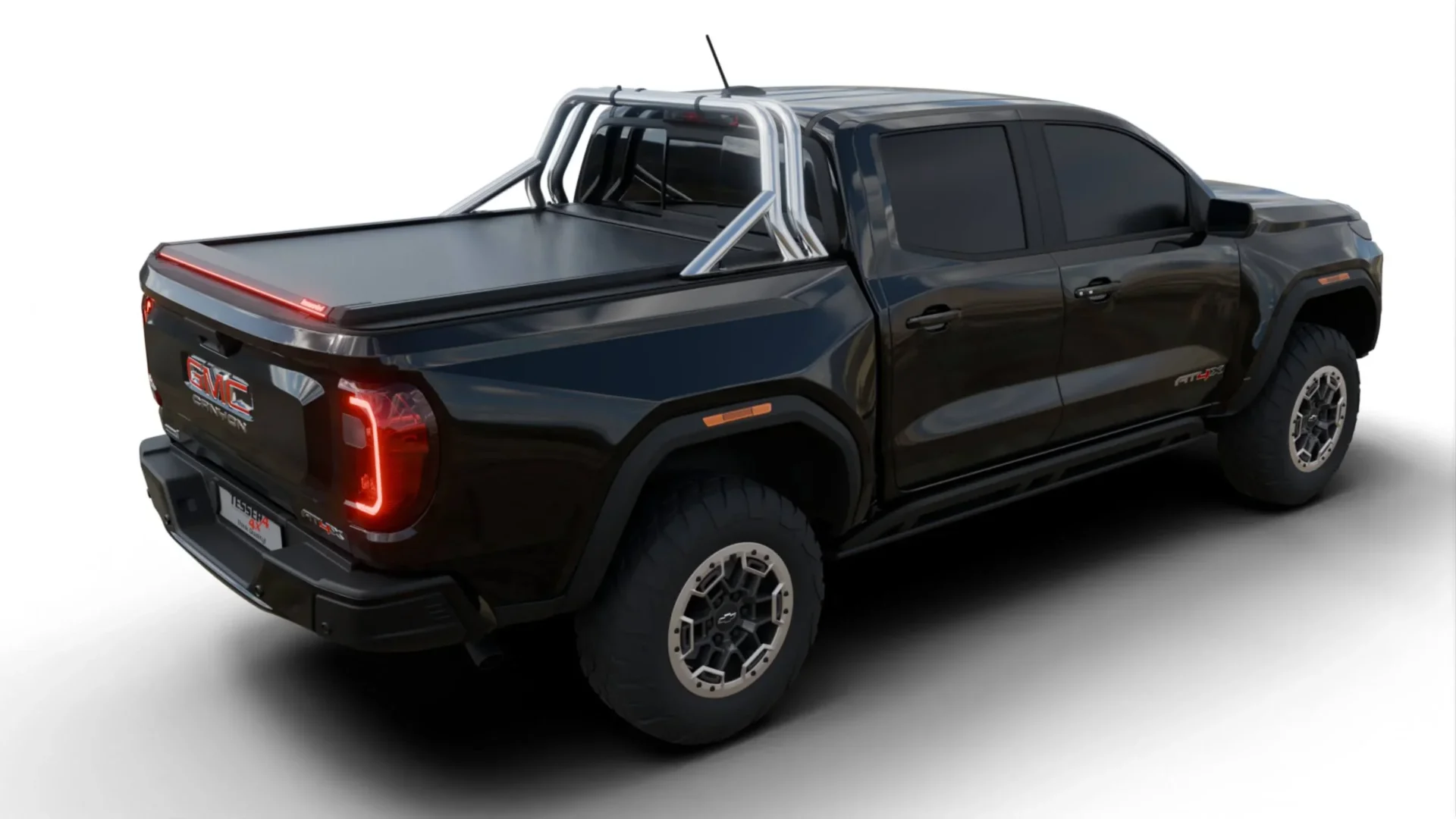 Laderaumabdeckung Tessera SE+ GMC Canyon 2023+ 004 Laderaumabdeckung Rollverdeck Tessera SE manuell für GMC Canyon 2023+ TESS 1634 SE+ black matt