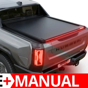 Laderaumabdeckung Rollverdeck Tessera SE+ manuell für GMC Hummer 2025+  bed size 5 feet TESS 1656 SE+ black matt