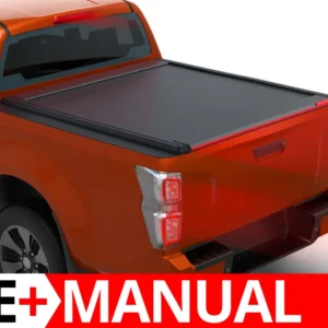 Laderaumabdeckung Rollverdeck Tessera SE+ manuell für ISUZU D-Max 2021-2024 & 2025+ D/C TESS 16041 SE+ black matt