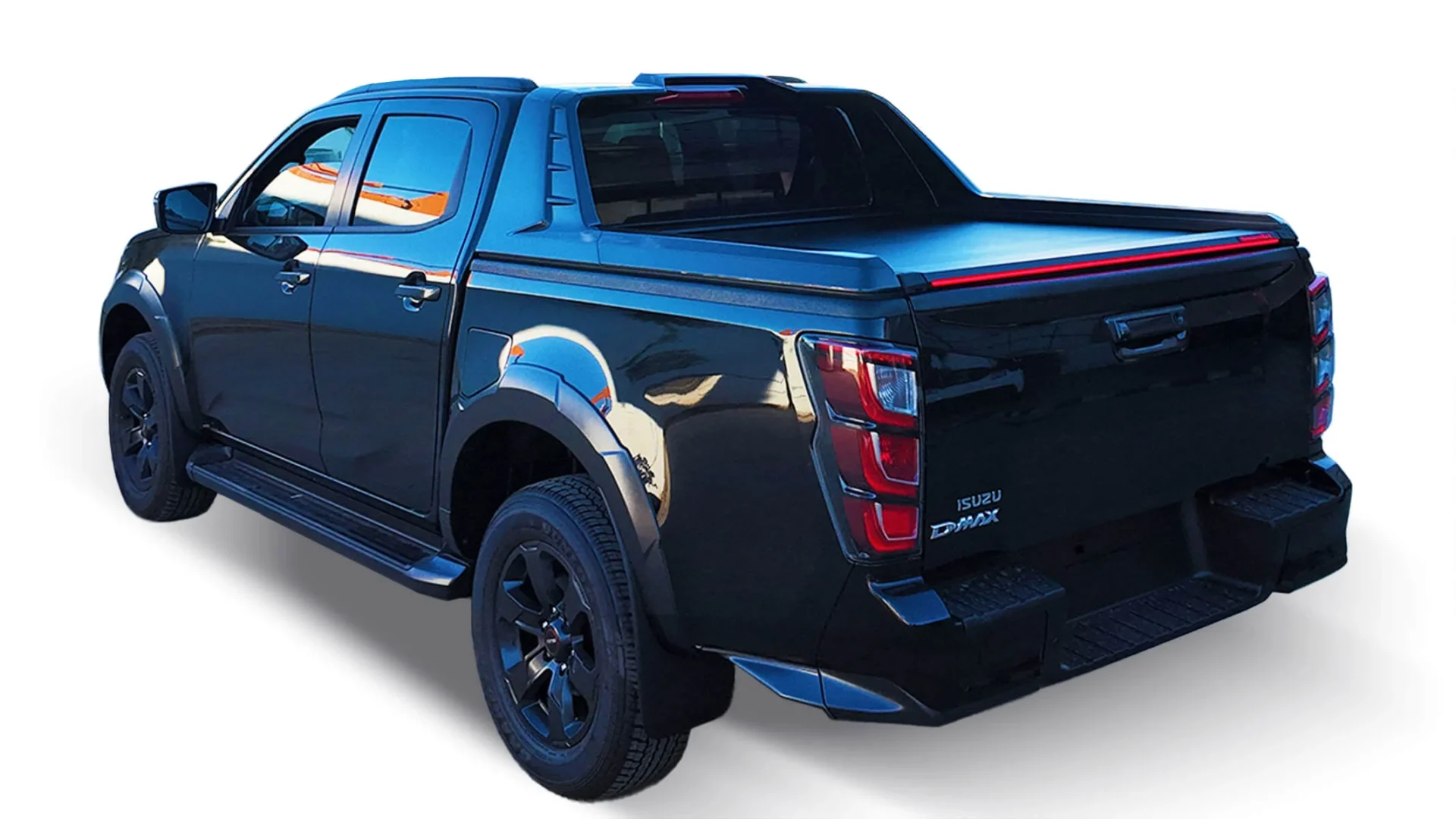 Laderaumabdeckung Rollverdeck Tessera SE+ manuell für ISUZU D-Max 2025+ D/C mit OEM Rollbar (NEUE Version) TESS 160412 SE black matt