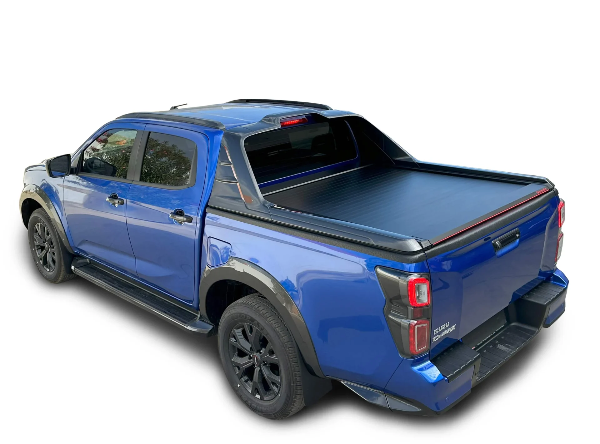 Laderaumabdeckung Rollverdeck Tessera SE+ manuell für ISUZU D-Max 2021-2024 & 2025+ D/C mit OEM Rollbar (Vorgängerversion) TESS 160411 SE+ black matt
