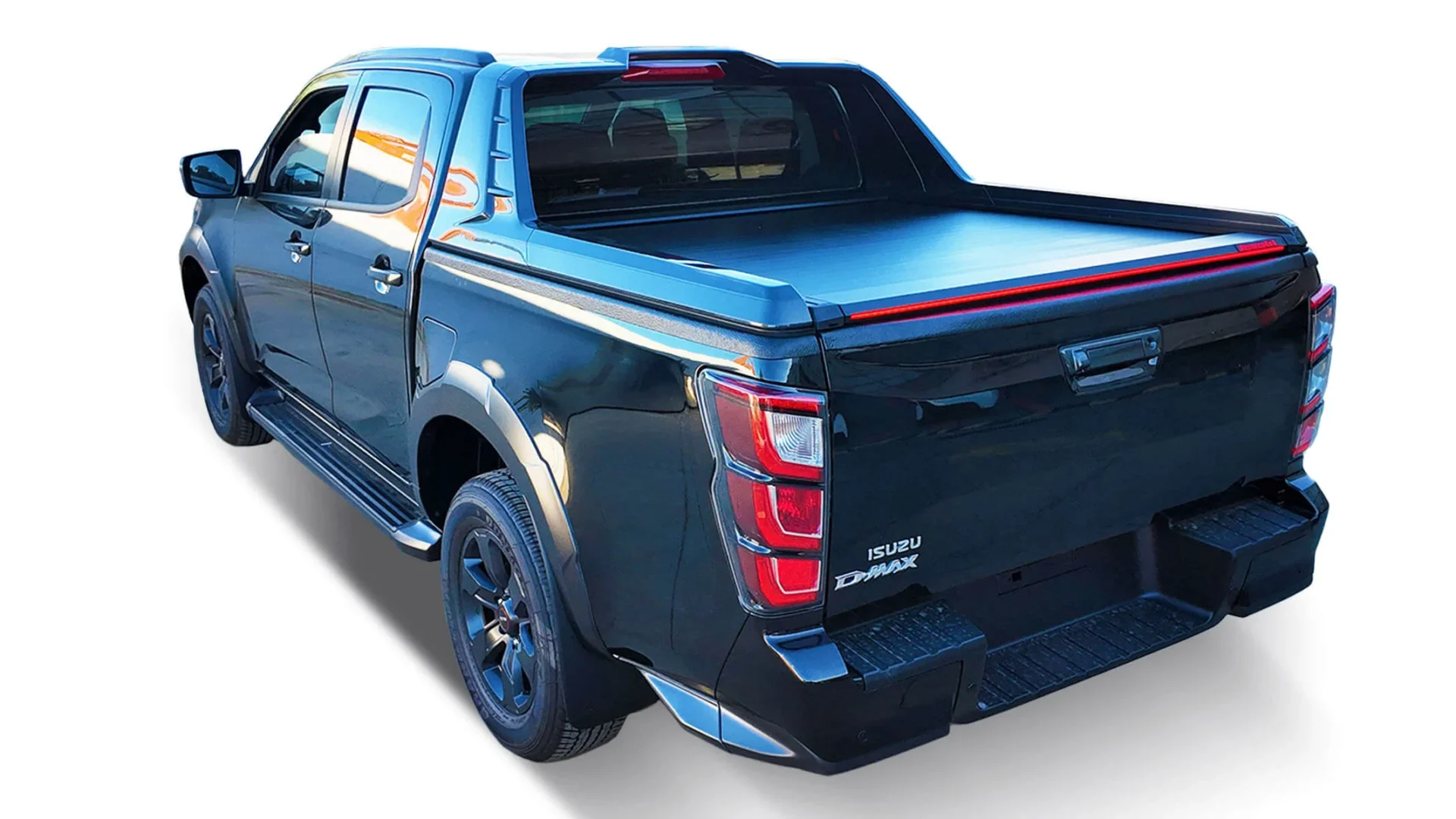 Laderaumabdeckung Rollverdeck Tessera SE+ manuell für ISUZU D-Max 2025+ D/C mit OEM Rollbar (NEUE Version) TESS 160412 SE black matt