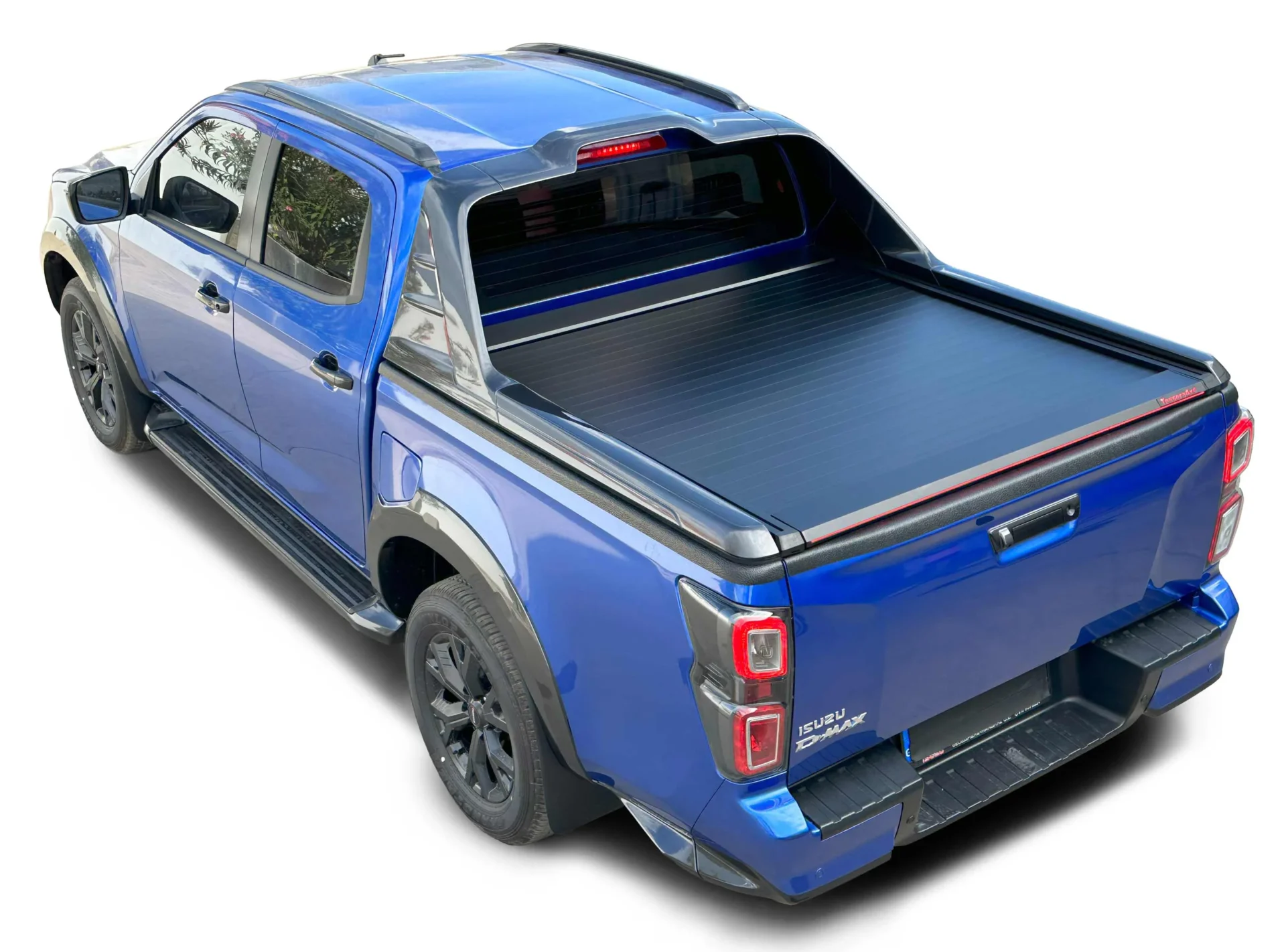 Laderaumabdeckung Rollverdeck Tessera SE+ manuell für ISUZU D-Max 2021-2024 & 2025+ D/C mit OEM Rollbar (Vorgängerversion) TESS 160411 SE+ black matt
