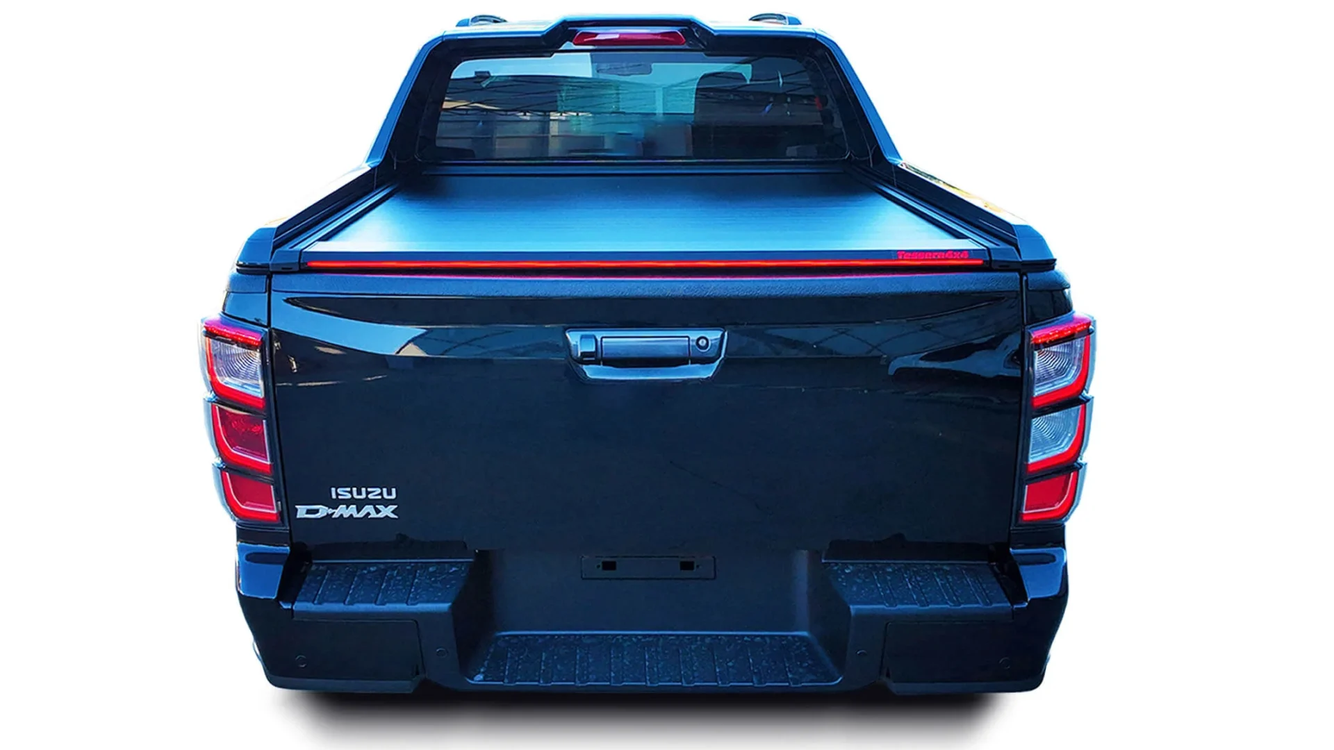 Laderaumabdeckung Rollverdeck Tessera SE+ manuell für ISUZU D-Max 2025+ D/C mit OEM Rollbar (NEUE Version) TESS 160412 SE black matt