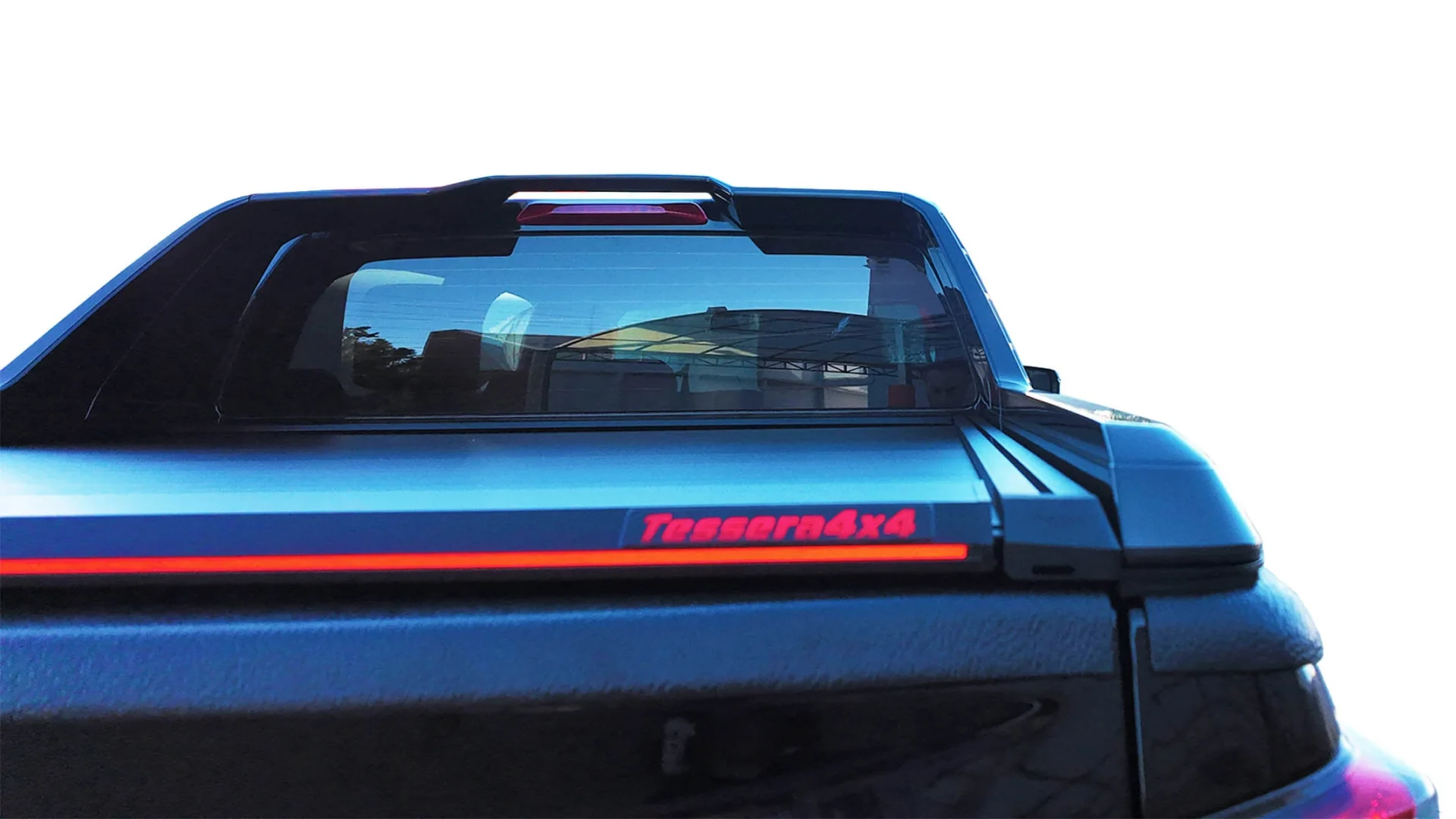 Laderaumabdeckung Rollverdeck Tessera SE+ manuell für ISUZU D-Max 2025+ D/C mit OEM Rollbar (NEUE Version) TESS 160412 SE black matt