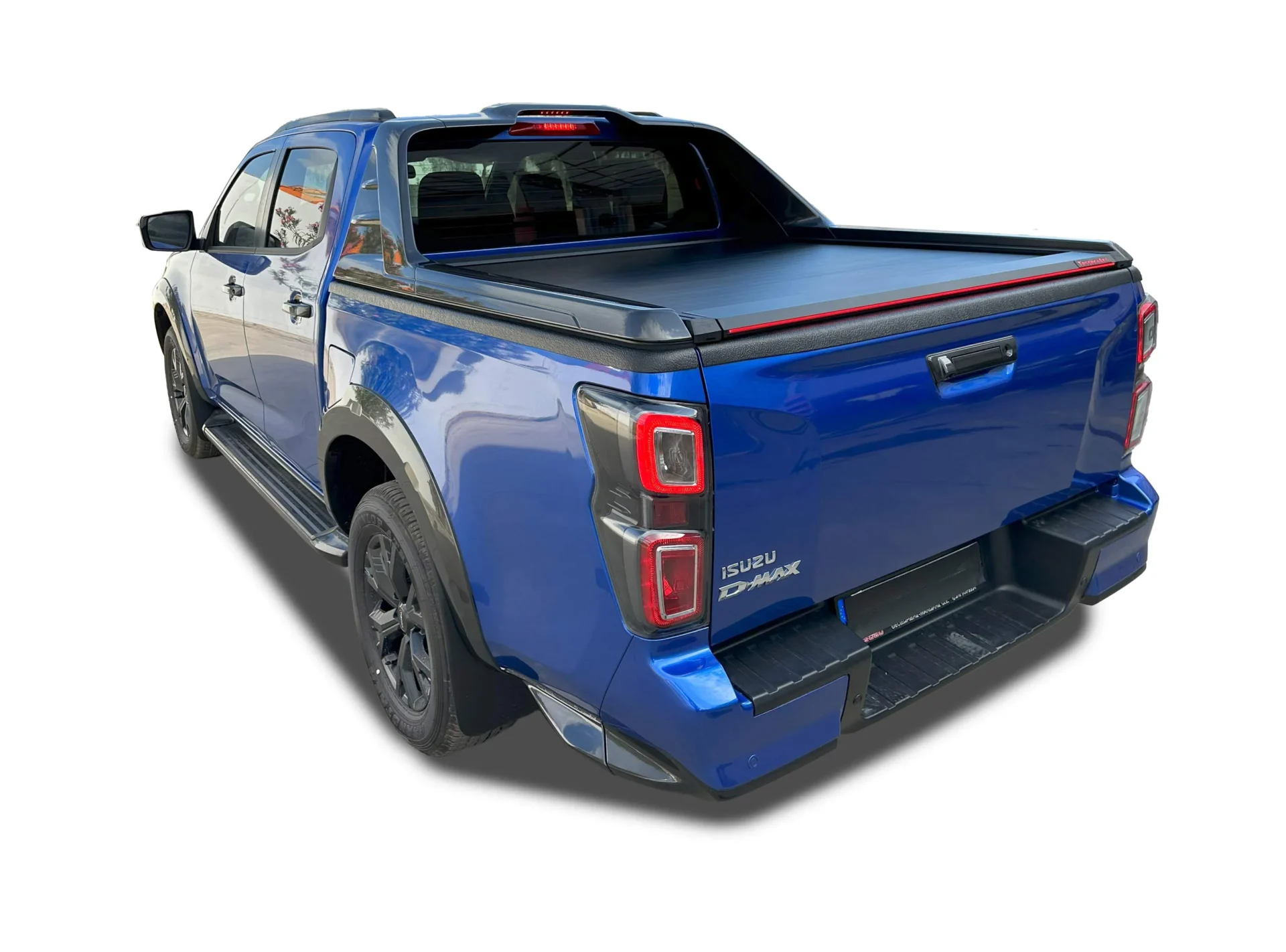 Laderaumabdeckung Rollverdeck Tessera SE+ manuell für ISUZU D-Max 2021-2024 & 2025+ D/C mit OEM Rollbar (Vorgängerversion) TESS 160411 SE+ black matt