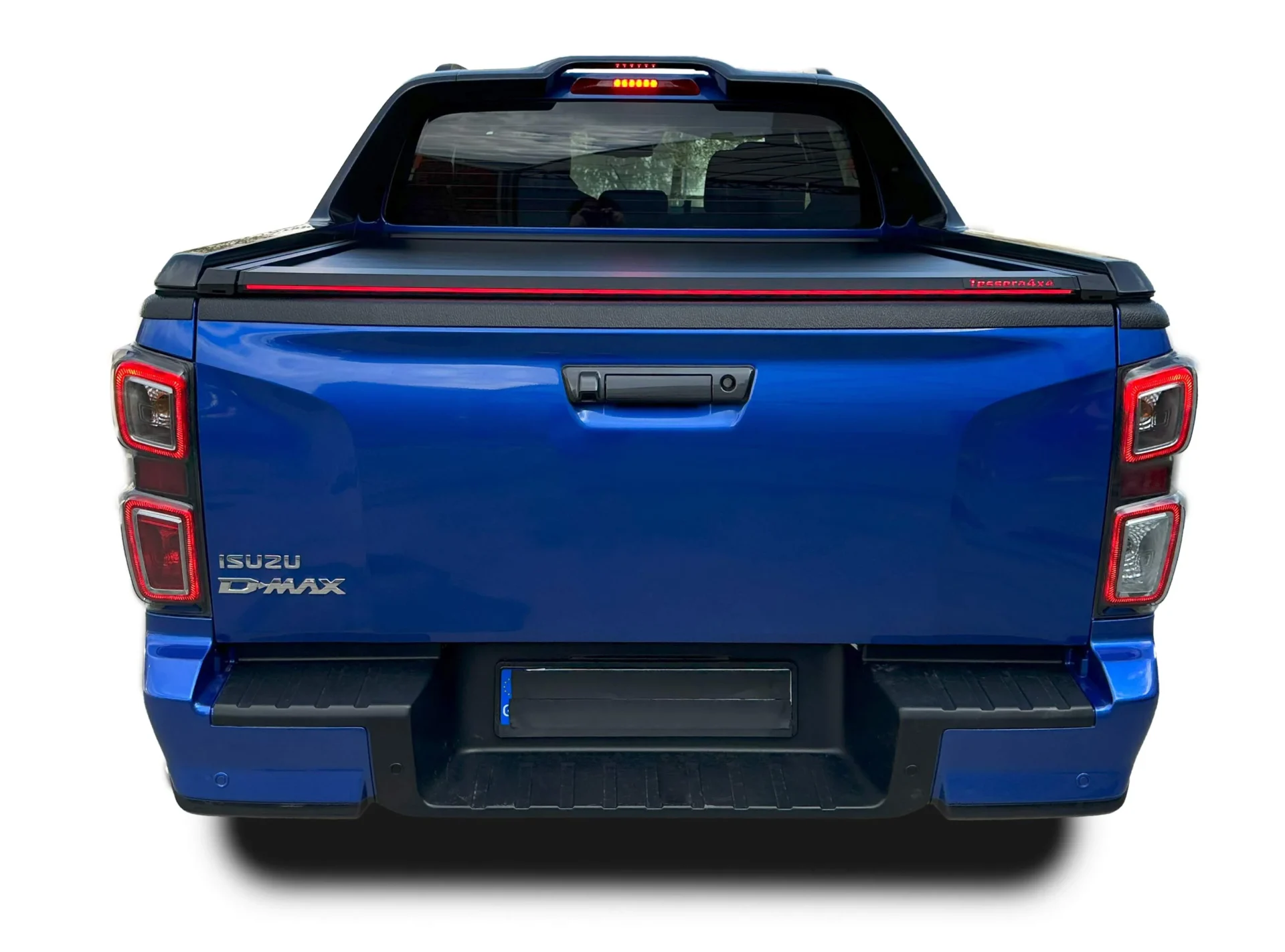 Laderaumabdeckung Rollverdeck Tessera SE+ manuell für ISUZU D-Max 2021-2024 & 2025+ D/C mit OEM Rollbar (Vorgängerversion) TESS 160411 SE+ black matt