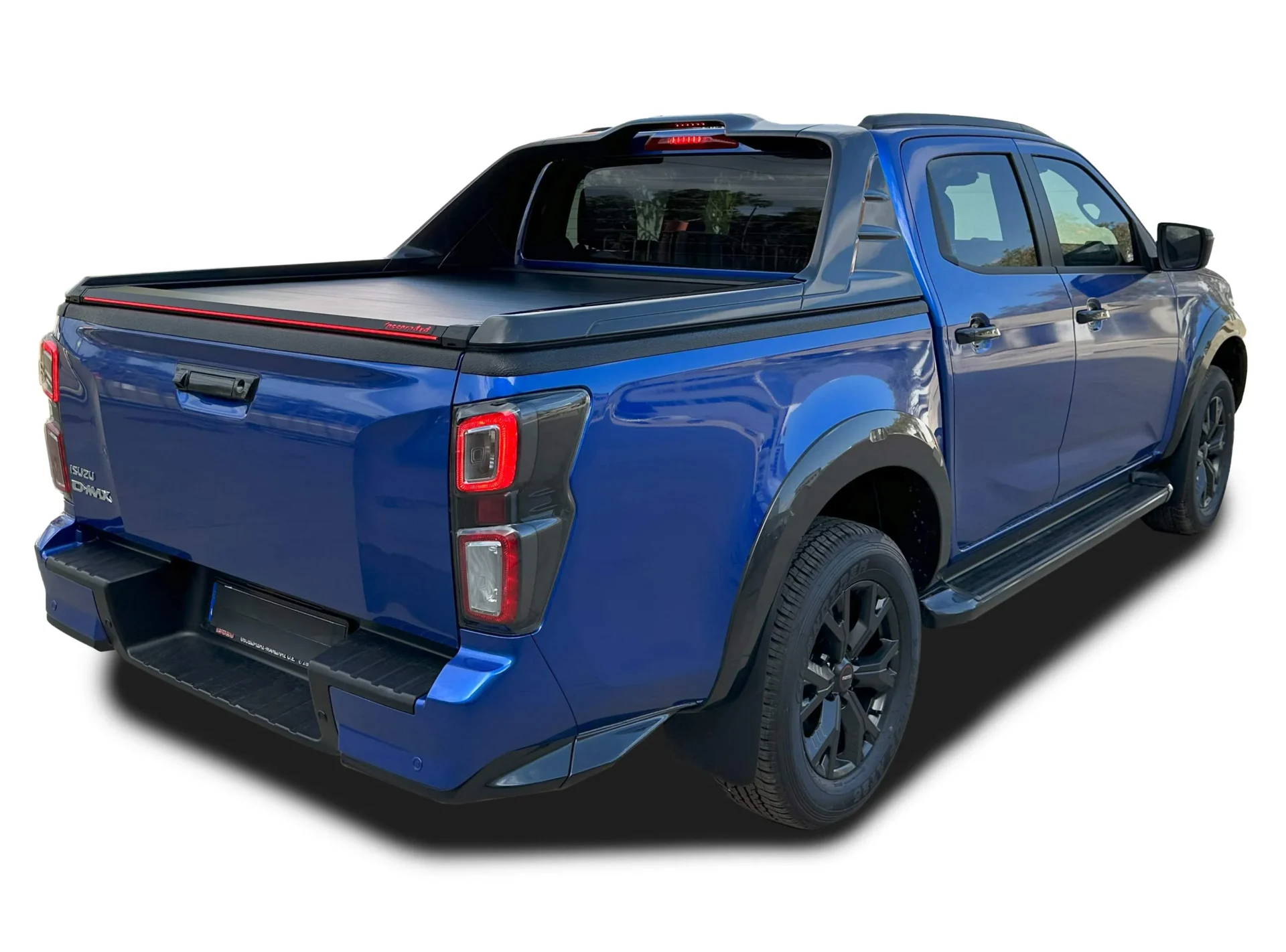 Laderaumabdeckung Rollverdeck Tessera SE+ manuell für ISUZU D-Max 2021-2024 & 2025+ D/C mit OEM Rollbar (Vorgängerversion) TESS 160411 SE+ black matt