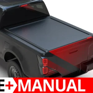 Laderaumabdeckung Rollverdeck Tessera SE+ manuell für ISUZU D-Max 2021-2024 & 2025+ S/C TESS 16051 SE+ black matt