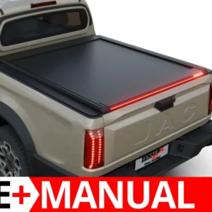Laderaumabdeckung Rollverdeck Tessera SE+ manuell für Jac T9 EV 2025+ D/C TESS 1644 SE+ black matt