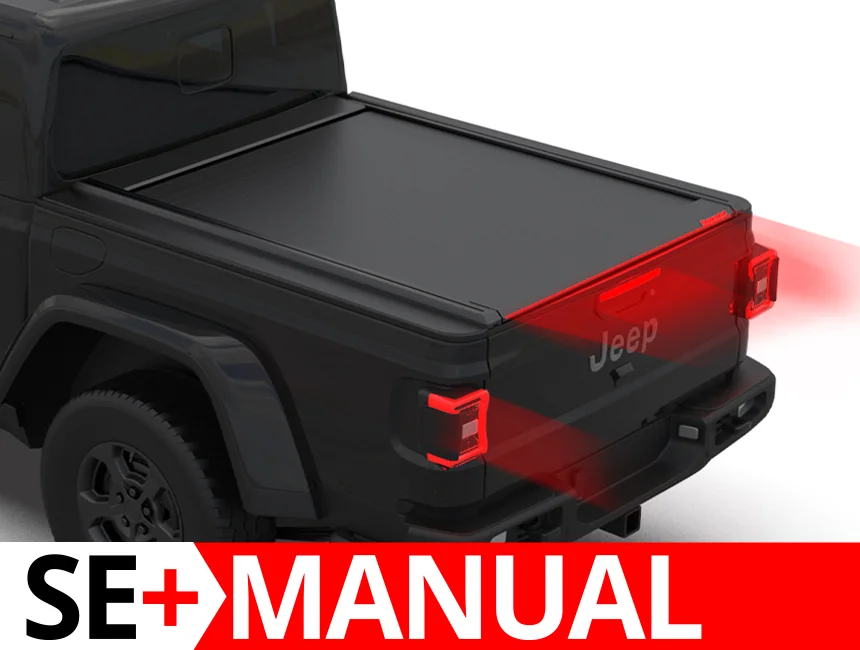 Laderaumabdeckung Tessera SE+ Jeep Gladiator 2020+ 001 Laderaumabdeckung Rollverdeck Tessera SE+ manuell für Jeep Gladiator 2020+ D/C TESS 1622 SE+ black matt