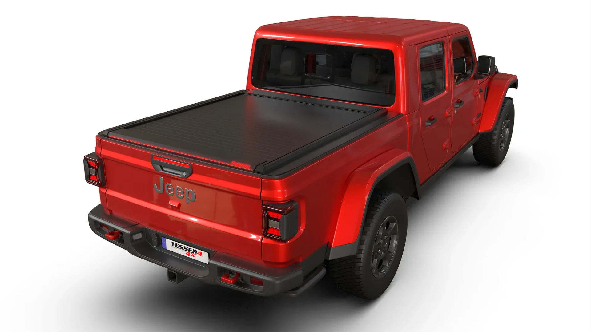 Laderaumabdeckung Tessera SE+ Jeep Gladiator 2020+ 003 Laderaumabdeckung Rollverdeck Tessera SE+ manuell für Jeep Gladiator 2020+ D/C TESS 1622 SE+ black matt