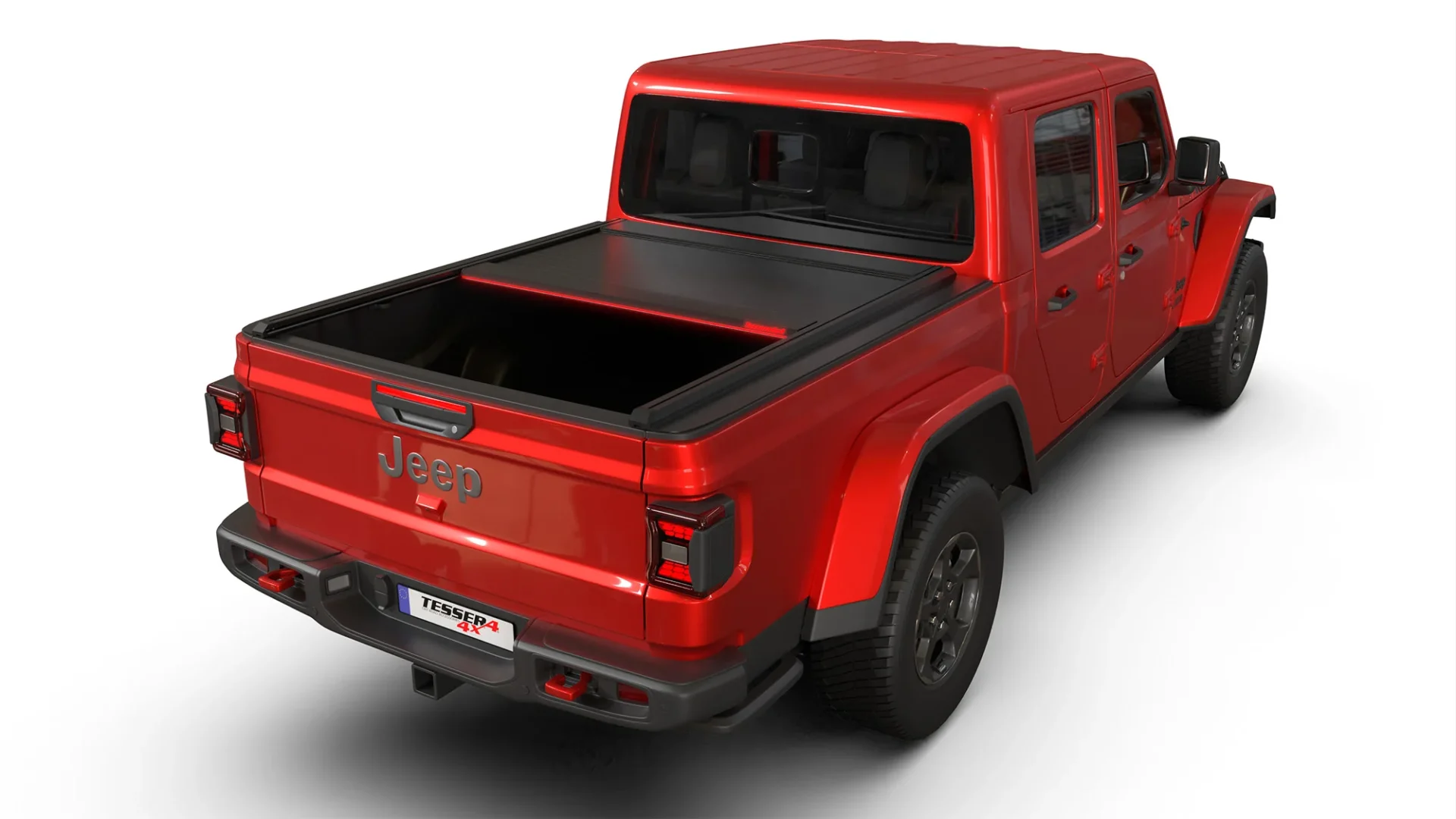 Laderaumabdeckung Tessera SE+ Jeep Gladiator 2020+ 006 Laderaumabdeckung Rollverdeck Tessera SE+ manuell für Jeep Gladiator 2020+ D/C TESS 1622 SE+ black matt