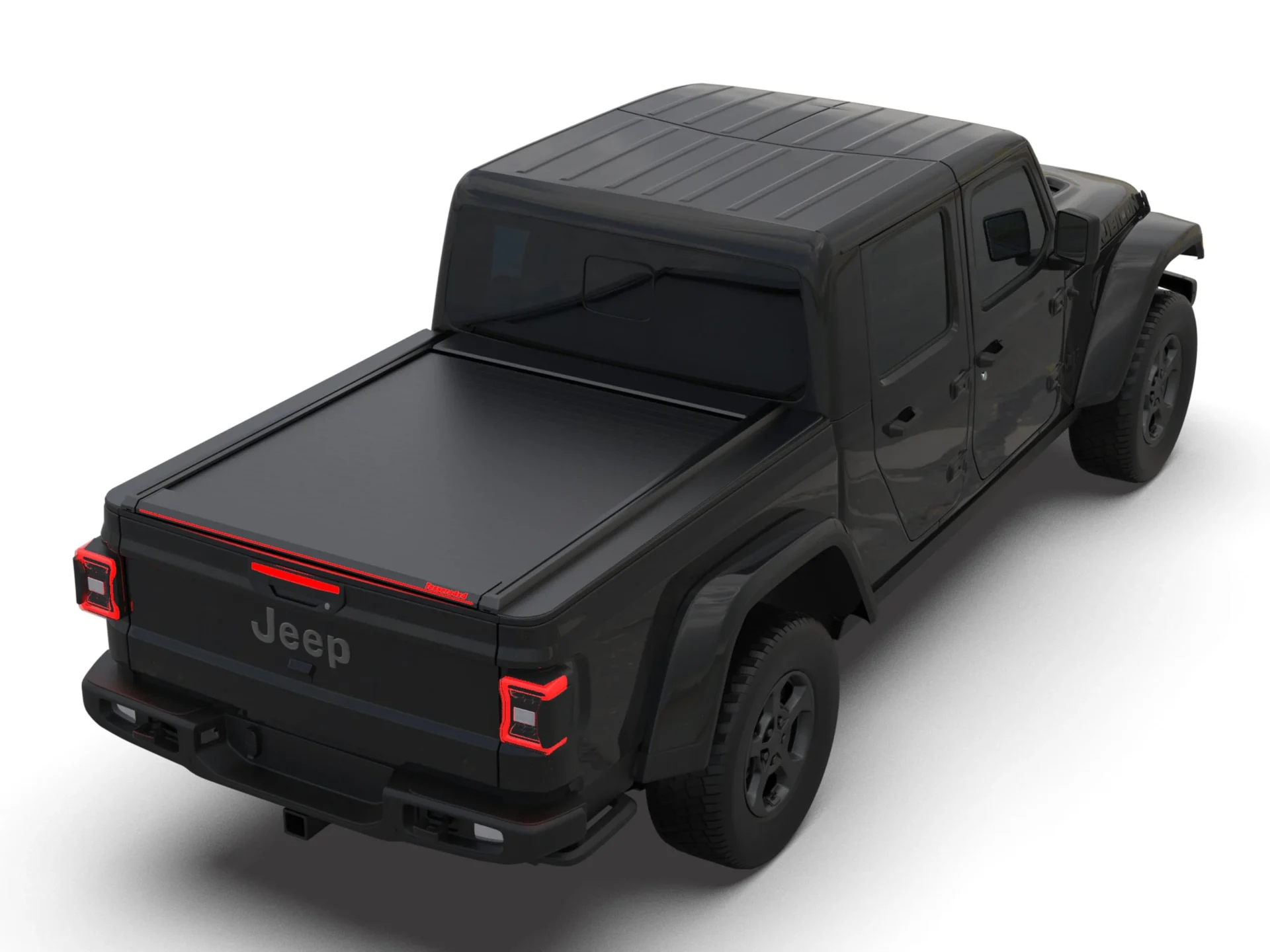 Laderaumabdeckung Tessera SE+ Jeep Gladiator 2020+ 007 Laderaumabdeckung Rollverdeck Tessera SE+ manuell für Jeep Gladiator 2020+ D/C TESS 1622 SE+ black matt