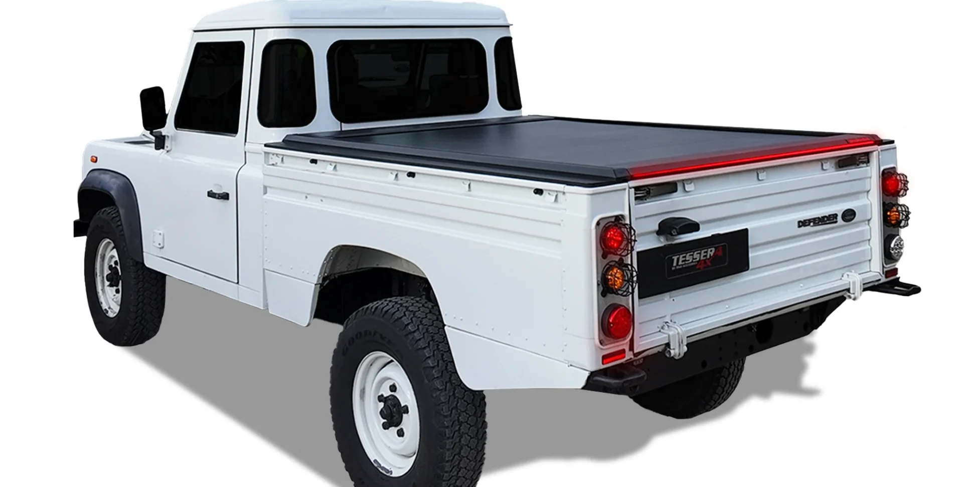 Laderaumabdeckung Rollverdeck Tessera SE+ manuell für Land Rover Defender 110 S/C TESS 16411 SE+