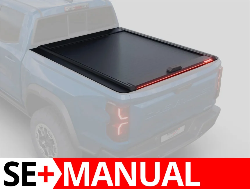 Laderaumabdeckung Tessera SE+ Mitsubishi L200 Triton 2015-2023 Extrakabine 001 Laderaumabdeckung Rollverdeck Tessera SE+ manuell für Mitsubishi L200 2015-2023 space cab S/C TESS 16121-1 SE+