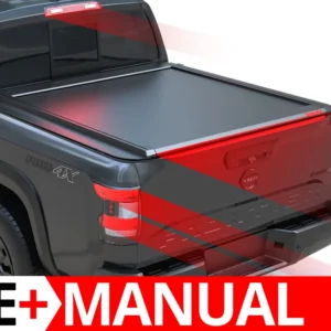 Laderaumabdeckung Rollverdeck Tessera SE+ manuell für Nissan Frontier 2022+ Long Bed 6.1 feet double cab (D/C) TESS 16142 SE+ black matt