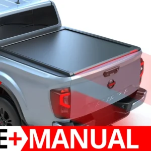 Laderaumabdeckung Rollverdeck Tessera SE+ manuell für Renault Alaskan double cab (D/C) TESS 1620 SE+ black matt