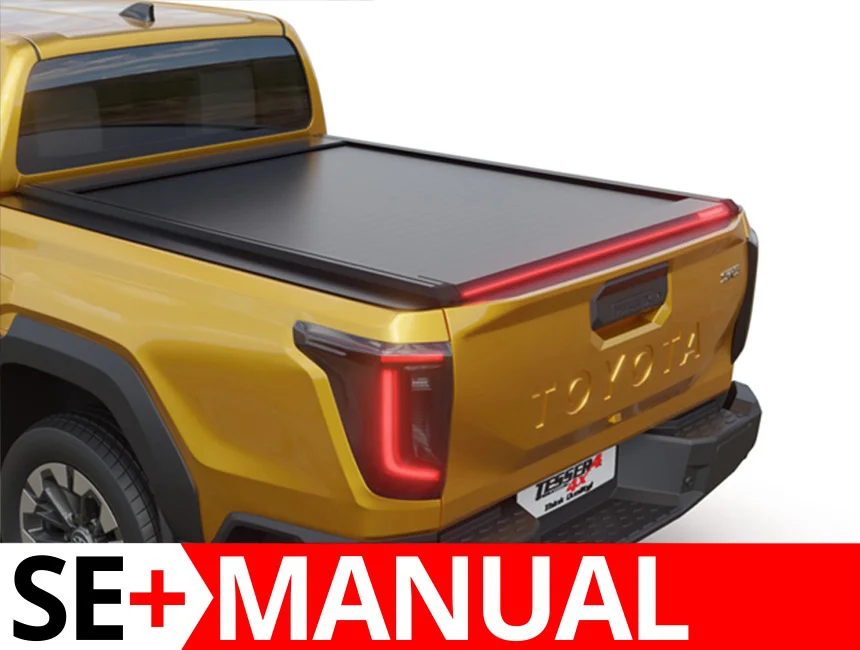 Laderaumabdeckung Tessera SE+ TESS 1665 SE+ Toyota Hilux (Travo) 2026+ 001 Laderaumabdeckung Rollverdeck Tessera SE+ manuell für Toyota Hilux Travo 2026+ D/C TESS 1665 SE+ black matt