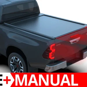 Laderaumabdeckung Rollverdeck Tessera SE+ manuell für Toyota Hilux Revo 07/2016+ space cab TESS 1617 SE+ black matt