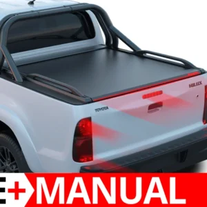 Laderaumabdeckung Rollverdeck Tessera SE+ manuell für Toyota Hilux (Vigo) '03-2005->'06-2016 D/C TESS 160 SE+ black matt