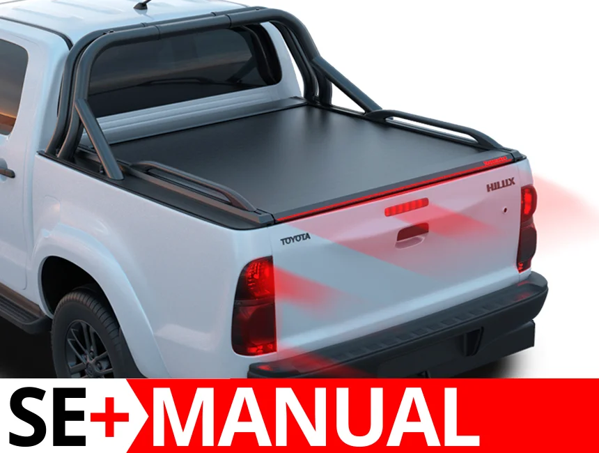 Laderaumabdeckung Tessera SE+ Toyota Hilux (Vigo) 03-2005 - 06-2016 Hilux Vigo 001 Laderaumabdeckung Rollverdeck Tessera SE+ manuell für Toyota Hilux (Vigo) '03-2005->'06-2016 D/C TESS 160 SE+ black matt