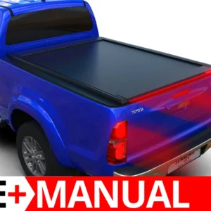 Laderaumabdeckung Rollverdeck Tessera SE+ manuell für Toyota Hilux (Vigo) '03-2005->'06-2016 S/C TESS 1603 SE+ black matt