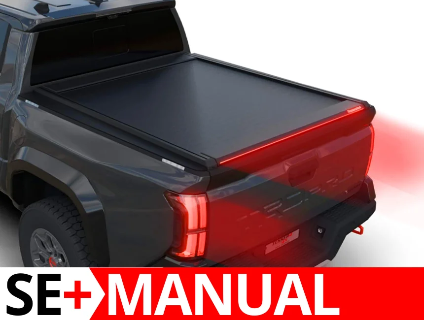 Laderaumabdeckung Tessera SE+ Toyota Tacoma 2024+ Bed Size (6 feet) 001 Laderaumabdeckung Rollverdeck Tessera SE+ manuell für Toyota Tacoma 2024+ D/C bed size 6 feet TESS 16331 SE+ black matt