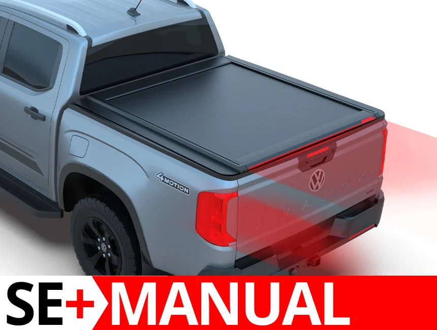 Laderaumabdeckung Tessera SE+ Volkswagen Amarok 2023+ LIFE_STYLE 001 Laderaumabdeckung Rollverdeck Tessera SE+ manuell für Volkswagen Amarok 2023+ (LIFE/STYLE) D/C TESS 16011 SE+ black matt