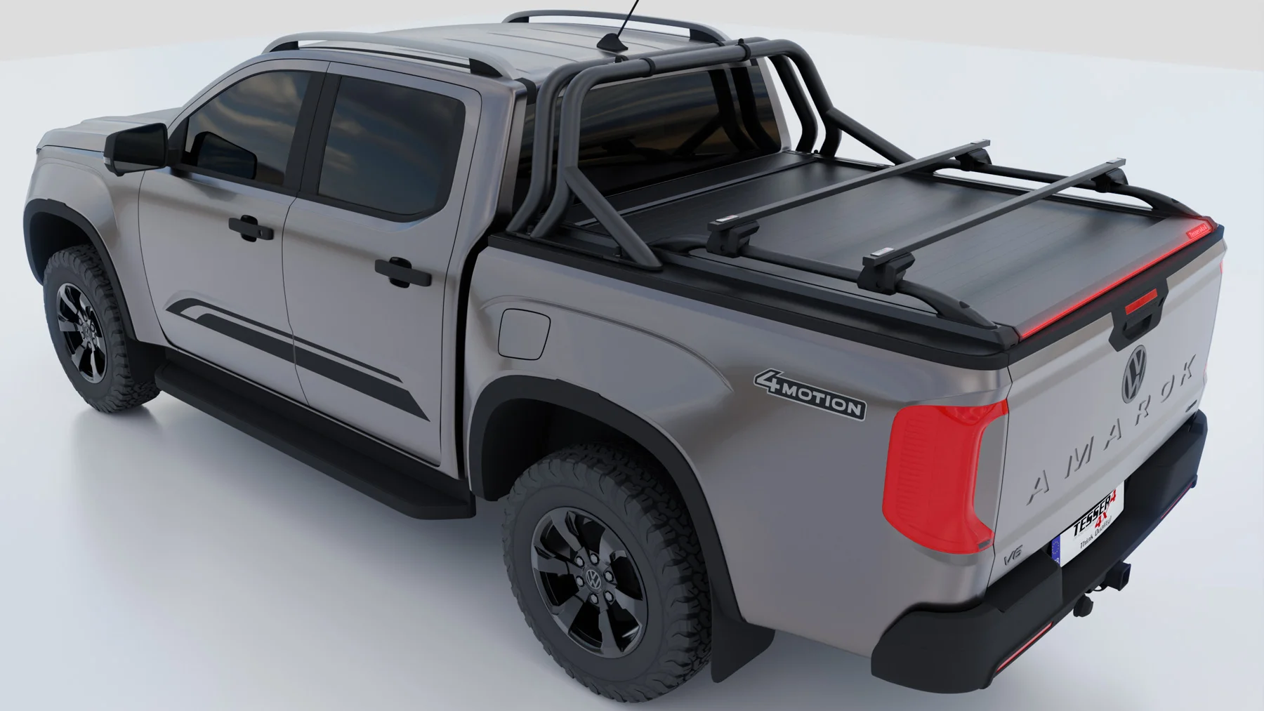 Laderaumabdeckung Tessera SE+ Volkswagen Amarok 2023+ LIFE_STYLE 005 Laderaumabdeckung Rollverdeck Tessera SE+ manuell für Volkswagen Amarok 2023+ (LIFE/STYLE) D/C TESS 16011 SE+ black matt